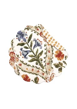 Cheapest ⌛ C&F Isabelle Round Placemat Set of 6 ❤️ -C&F Shop Belk 1062