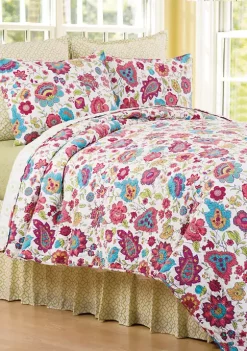 Deals ⌛ C&F Teagan Floral Quilt Set 😀 -C&F Shop Belk 1089