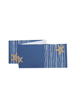 Top 10 ✨ C&F 14" x 72" Starfish Rope Table Runner 😉 -C&F Shop Belk 1097