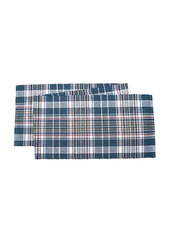 Buy β€οΈ C&F 13" x 72" Lawson Lake Plaid Table Runner π€©