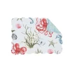Wholesale 👏 C&F Behari Coastal Sea Life Cotton Quilted Rectangular Reversible Placemat Set of 6 ✔️ -C&F Shop Belk 1140