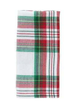 Outlet 😍 C&F Carter 🎄 Christmas Plaid Napkin ✨ -C&F Shop Belk 1148