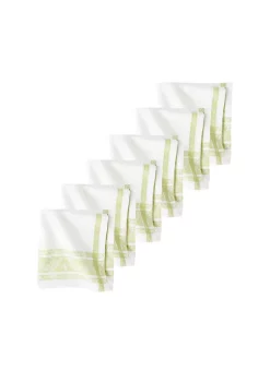 Buy 🎁 C&F Rose Trellis Jacquard Peridot Napkin Set of 6 😉 -C&F Shop Belk 1209