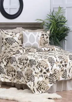 Wholesale 👍 C&F Silhouette Palm Tropical Quilt Set ⭐