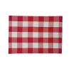 Cheapest 🔔 C&F Franklin Checkered Plaid Red Placemat Set of 4 🎁 -C&F Shop Belk 1267