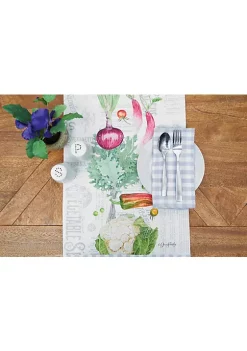 Cheapest 🤩 C&F Vegetable Garden Napkin Set of 6 🔥