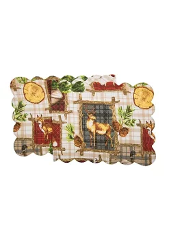 Budget ✨ C&F 51" x 14" Bryson Retreat Woven Reversible Rustic Lodge Table Runner ⭐ -C&F Shop Belk 1301