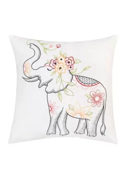 Top 10 ⌛ C&F Tropical Elephant Pillow ✔️ -C&F Shop Belk 1320