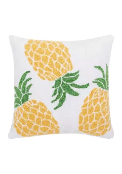 New 🛒 C&F Tropical Pineapple Pillow 😍 -C&F Shop Belk 1345