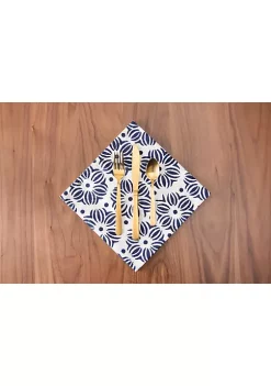 Top 10 😀 C&F Midge Indigo Napkin Set of 4 🔥 -C&F Shop Belk 1359