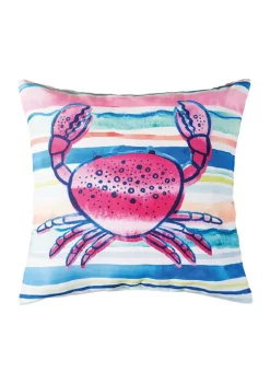 Brand new 🌟 C&F Crab Striped Pillow 😀 -C&F Shop Belk 1406