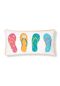 Cheap β¨ C&F βοΈ Summer Flip Flops Pillow π