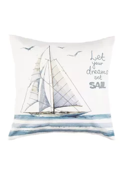 Deals ⌛ C&F Dreams Sailing Pillow ✔️