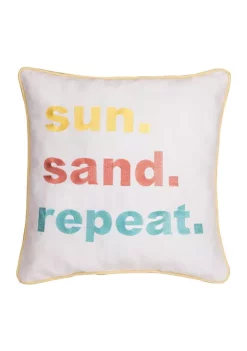 Best reviews of 🛒 C&F Sun Sand Repeat Pillow ✔️