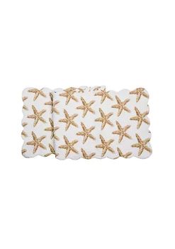 Discount 🔔 C&F 14" x 51" Sandbridge Stars Table Runner 🌟 -C&F Shop Belk 1455
