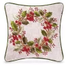 Flash Sale 🛒 C&F Berry Wreath Ribbon Art Pillow ⭐