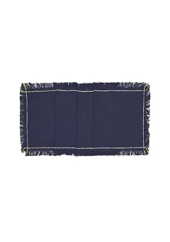 Coupon ✨ C&F 13" x 72" Cheryl Indigo Table Runner 🥰
