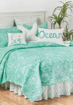 Best deal ✔️ C&F Turquoise Bay Quilt Set 🧨