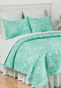 Best deal ✔️ C&F Turquoise Bay Quilt Set 🧨 -C&F Shop Belk 367