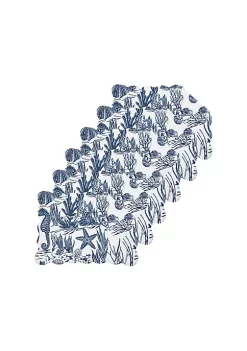 Cheap 🌟 C&F Reef Shores Placemat Set of 6 🧨 -C&F Shop Belk 446