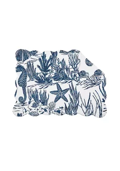 Cheap 🌟 C&F Reef Shores Placemat Set of 6 🧨 -C&F Shop Belk 447