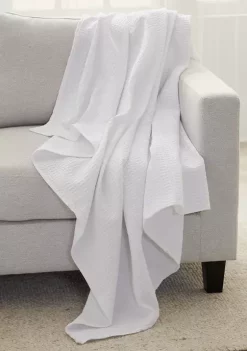 Promo 😍 C&F Textured Waffle Throw 🤩 -C&F Shop Belk 510