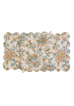 Wholesale ❤️ C&F 14" x 51" Ainsley Floral Table Runner 😍 -C&F Shop Belk 530