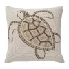 Discount 💯 C&F Turtle Hand Beaded Pillow ✔️ -C&F Shop Belk 534