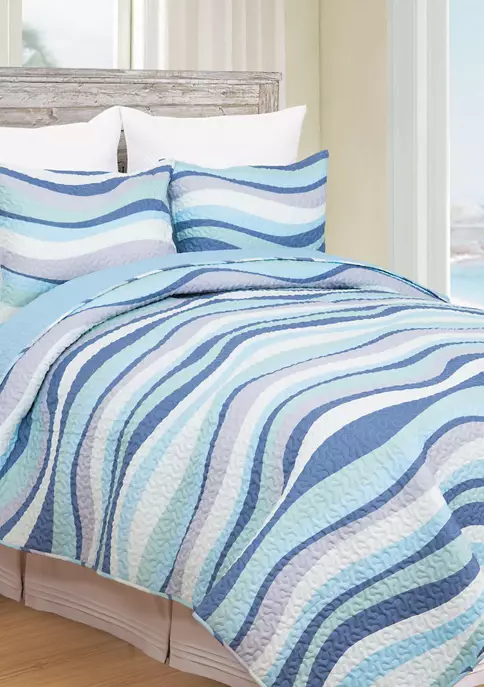 Best reviews of 🛒 C&F Seawaves Coastal Quilt Set 🛒 4 Best reviews of 🛒 C&F Seawaves Coastal Quilt Set 🛒 - Image 2
