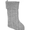 Discount 🔔 C&F Gray Knit Stocking ✨ -C&F Shop Belk 563