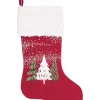 Buy 🎉 C&F Snowy Trees Stocking 🎉 -C&F Shop Belk 593