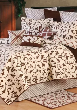 Coupon ⭐ C&F Seraphina Brown Quilt Set 😍 -C&F Shop Belk 653
