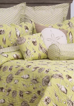New ✨ C&F Calypso Shells Coastal Quilt Set 🎁