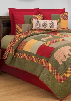 Deals ✨ C&F Buckleyl Rustic Lodge Quilt Set ⭐ -C&F Shop Belk 669