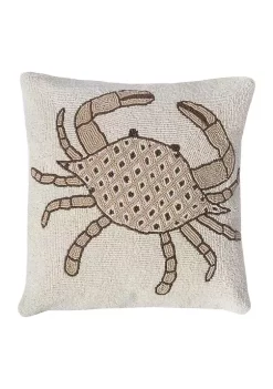 Brand new 🔥 C&F Crab Hand Beaded Pillow 🛒