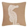 Promo 👍 C&F Burlap Seahorse Pillow 🤩 -C&F Shop Belk 696
