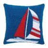 Deals 🎁 C&F Nautical Sailboat Pillow ✔️ -C&F Shop Belk 698