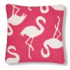 Promo 😍 C&F Beach Flamingo Pillow ❤️ -C&F Shop Belk 716