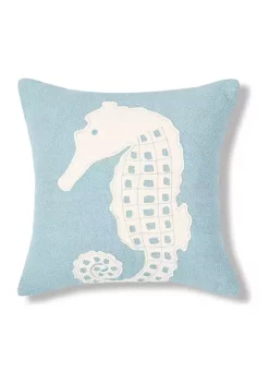 Buy 🔔 C&F Seahorse Applique Pillow ✨ -C&F Shop Belk 735