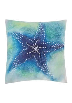 Best deal 👍 C&F Starfish Nautical Pillow 👍 -C&F Shop Belk 750