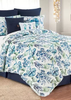 Buy 😉 C&F Bluewater Bay Coastal Quilt Set 🛒