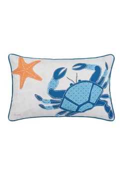 Best Sale 🥰 C&F Crab Starfish Pillow 💯 -C&F Shop Belk 773