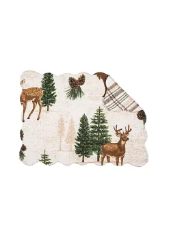 Budget 🔔 C&F Nolan Pines Placemat Set of 6 😍