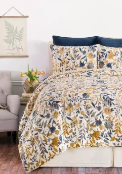 Best deal 👍 C&F Natural Home Floral Quilt Set 💯