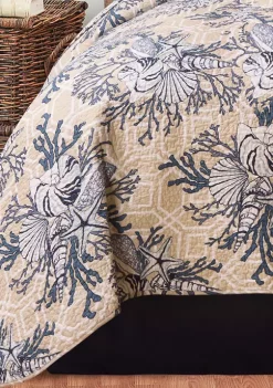 Outlet 🔔 C&F Indigo Sound Coastal Quilt Set 🧨 -C&F Shop Belk 854