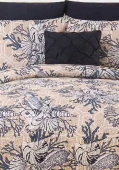 Outlet 🔔 C&F Indigo Sound Coastal Quilt Set 🧨 -C&F Shop Belk 856