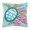 Coupon 😍 C&F Turtle with Coral Pillow 😀 -C&F Shop Belk 892