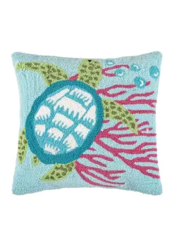 Coupon 😍 C&F Turtle with Coral Pillow 😀