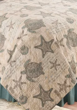 Coupon 🔥 C&F Amber Sands Coastal Quilt Set 😍 -C&F Shop Belk 908