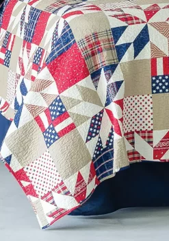 Best deal 🥰 C&F Levi Americana Patriotic Quilt Set ⭐ -C&F Shop Belk 926